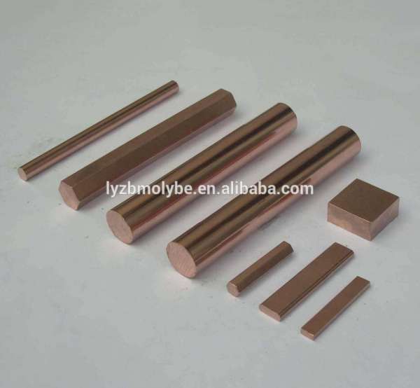 Factory supply Tungsten copper heavy alloy bar